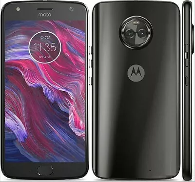 Factory Unlocked Motorola MOTO X4 XT1900-1 Super Black 32GB 3GB RAM - PRISTINE • $109