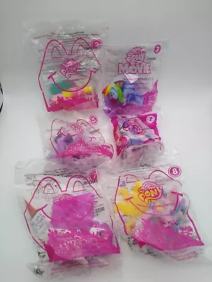  My Little Pony McDonalds Happy Meal Toys 2011 2014 2016 Toys Lot Of 6  • $30