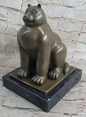 Incredible Bronze Sculpture Art Fernando Botero   THE CAT OF BOTERO  LOST WAX • £138.17