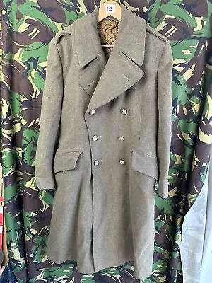 Original WW2 British Army Officers Private Purchase Greatcoat - 40  Chest • £95