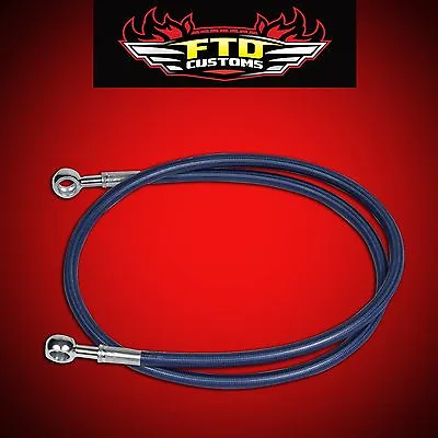GSXR Rear Blue Brake Line For Extended Swingarms Or Swingarm Extensions • $29.99