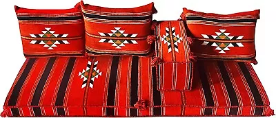 Floor Seat Sofa Arabic Turkish Majlis Oriental Sofa Set Kilim Pillow ORIENTAL • $450