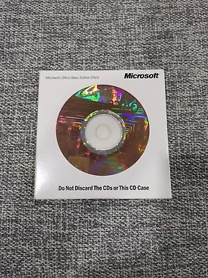 Microsoft Office Basic Edition 2003 CD Disc W/ Product Key • $11