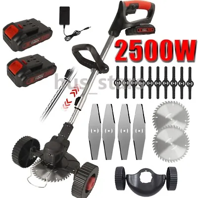 $79.99 • Buy 2500W Lawn Weed Electric Cordless Cutter Grass Trimmer Mower Tool For Makita 18V