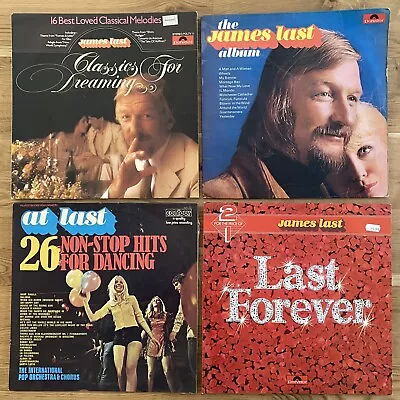 4x James Last Forever Non Stop Dancing Classics For Dancing Albums Vinyl 5 LPs • £6.50