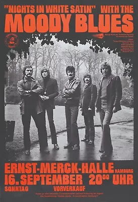 Moody Blues Mini Concert Reproduction Poster Archival Quality  • $12.95