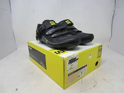 Mavic Avenir Road Bike Cycling Sport Spin Buckle Shoes Black US 6.5 EU 39-1/3 • $69.97