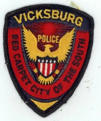 Mississippi Ms Vicksburg Police Nice Shoulder Patch Sheriff • $3.99