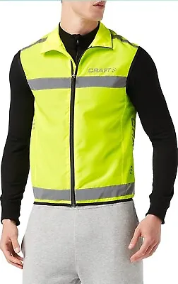 Craft Men's Active Run Safety Vest - Neon X-Large 🚴................... • £14.99