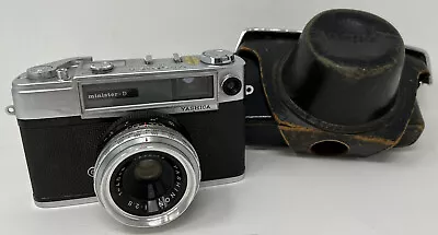 Yashica Minister D 35mm Film Camera Yashinon 4.5cm F/2.8 TESTED Working • £57.83