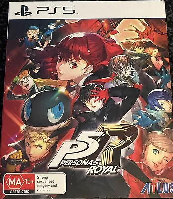 Persona 5 Royal Steel Case Edition (PS5 Playstation 5 Great Condition) • $50