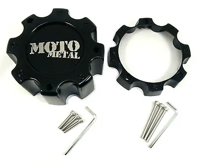 Moto Metal G-Black Center Cap 6-3/4 OD For MO959 MO957 MO909 Skull MO909B8165B • $36