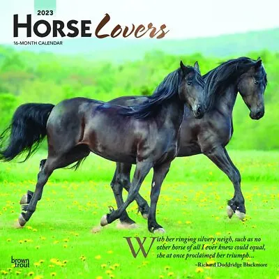 $15.95 • Buy Horse Lovers 2023 Wall Calendar - Brand New - 449032