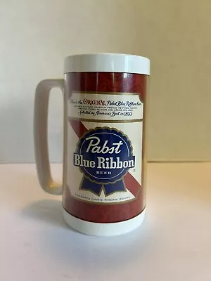 Vintage Pabst Blue Ribbon Thermo-Serv Plastic Beer Mug • $6.50