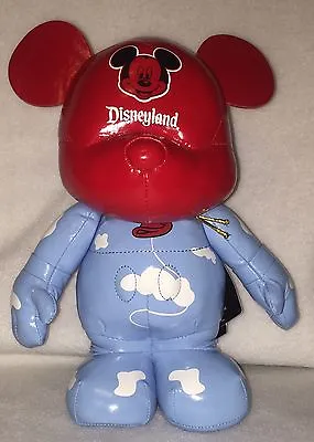 =Disney Vinylmation Plush Balloon Head Randy Noble Disneyland Mickey Mouse • $60