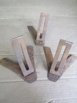 3 Vtg  6-7  Cultivator Teeth Sweep Plow Arrow Head Point Tiller Blades Blade R1 • $24.99