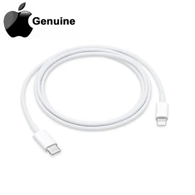$21.93 • Buy Genuine Apple USB-C To Lightning Charging Cable 1m For IPhone IPad Mac AirPods