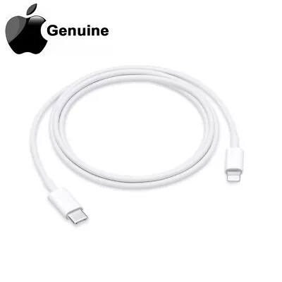 Genuine Apple USB-C To Lightning Fast Charging Cable 1m For IPhone IPad AirPods • $22.99