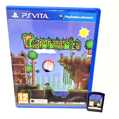 Vita Terraria Sony PS Vita EXCELLENT Condition REGION-FREE WORKS WORLDWIDE • $99.13