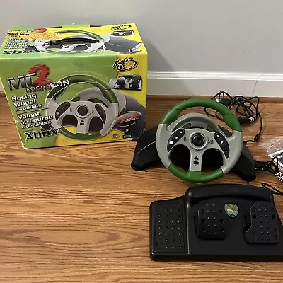 MadCatz MC2 Microcon  Racing Wheel And Pedals XBOX • $49.99