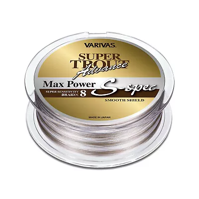 Varivas Super Trout Advance Max Power X8 200m Braid Fishing Line - Choose Lb BRA • $76.99