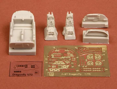 SBS Model 1/72 Cessna A-37 Dragonfly Cockpit Set For Academy Kit • $13.48