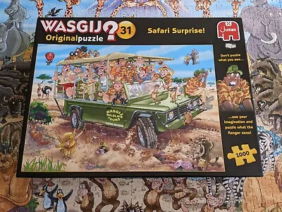 Wasgij  1000 Piece Jigsaw Puzzle. Safari Surprise. No. 31 Original • £4.50