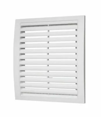 White Air Vent Grille Wall Ceiling Plastic Ducting Ventilation Cover • £5.99