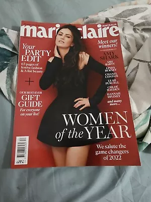 Marie Claire Australia Magazine. Amy Shark. December 2022 • $4