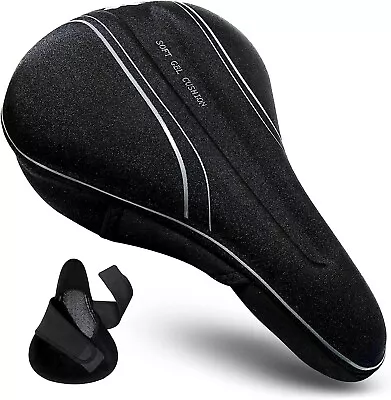 X Wing Bike Seat Cover Padded With Memory Foam OR Gel Bicycle Saddle Soft For M • $8.99