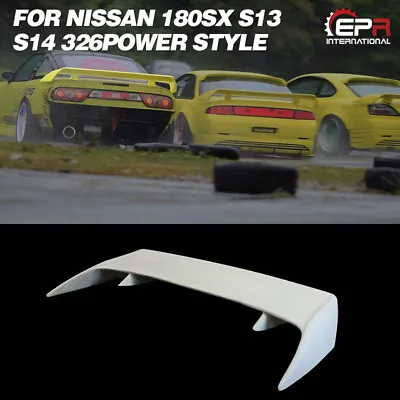 FRP Unpainted 326Power Rear Trunk Spoiler Wing Lip For Nissan 180SX S13 S14 S14A • $2762.93