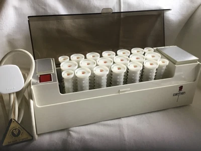 £12.50 • Buy Vintage Carmen Cascade 20 Curlers Unit Made In Denmark (working)