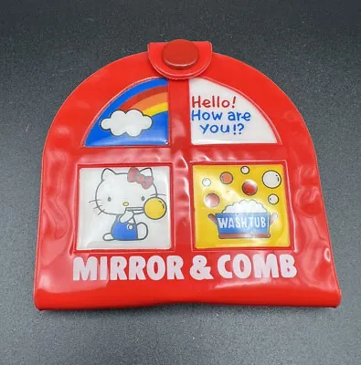 Vintage Hello Kitty Mirror And Comb Set Sanrio Made In Japan • $24.99