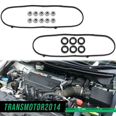 New Valve Cover Gasket Set Fit For 03-07 Honda Accord 3.0L V6 SOHC 24V J30A4  • $13.79