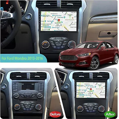 32G Apple Carplay GPS Navi For Ford Fusion Mondeo 2013-2016 Android 13 Car Radio • $146.60