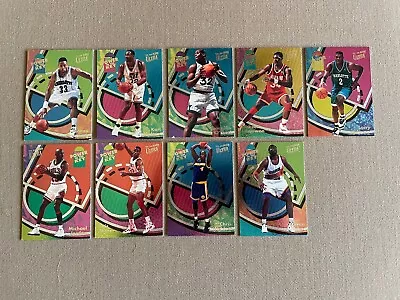 1993-94 Fleer Ultra Power In The Key Complete Insert Set 1-9 With Michael Jordan • $129.99