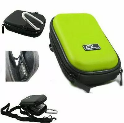 Ex-Pro® Green Hard Clam Camera Case Samsung Digimax ES63 ES65 ES71 ES73 • £5.62