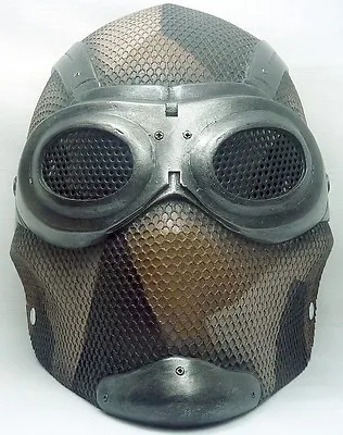 $64.95 • Buy Army Of Two  Thane 1  (Noir) Desert Custom Fiberglass Paintball / Airsoft Mask
