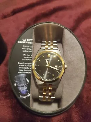 Citizen Eco-Drive Corso Two-tone BM8404-59L Wrist Watch For Men • $100