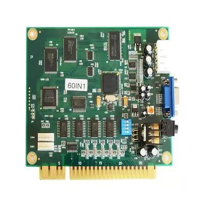 60 In 1 Jamma Arcade Classics Game Board For Cocktail Arcade Machine  Right3655 • £34.79