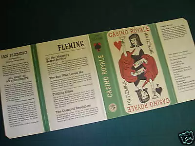 Casino Royale Reproduction Dust Jacket Ian Fleming  007 Great  Gift! James Bond • $7.57