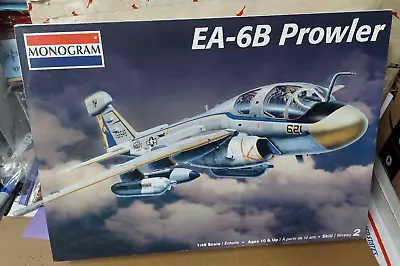 MONOGRAM 85-5611 EA-6B PROWLER 1/48 Scale Model Open Box • $35.95