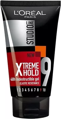 Best L'oréal Studio Line Xtreme Hold Hair Gel-ultra Quick Drying For Men - 150ml • £3.79