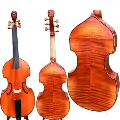 Baroque Style SONG Professional Maestro 6 Strings 27  Bass Viola Da Gamba#15479 • $999
