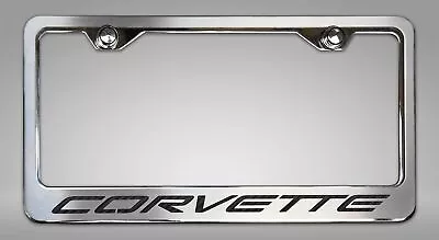 American Car Craft C5 Corvette License Plate Frame - Carbon Fiber Inlay • $59.99