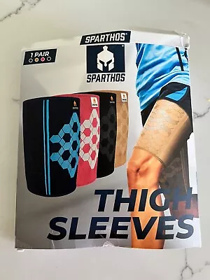 Sparthos Thigh Compression Sleeves Quad And Hamstring Support NIP Size Large USA • $19.99