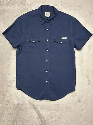 Lucky Brand Shirt Mens Small Distinctive Western Pearl Snap Button Up • $20