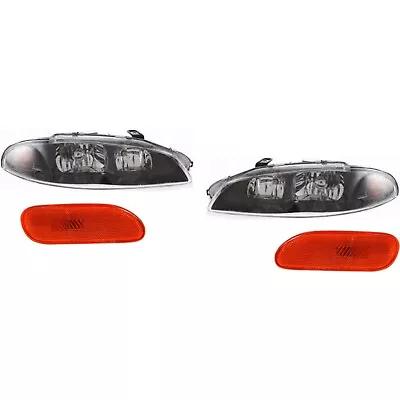 Headlight Kit For 97-99 Mitsubishi Eclipse Left And Right 4Pc • $129.79