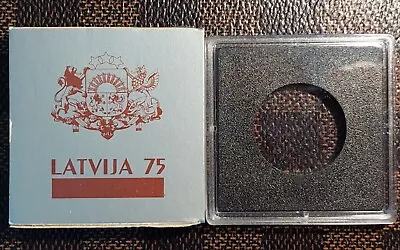 1993 Latvia ORIGINAL CASE For 2 Lati Coin COMB.SHIPPING • $0.01