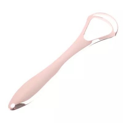 Double Layer Tongue Scraper Stainless Steel Oral Tongue Cleaner Mouth Br~IM • $1.91